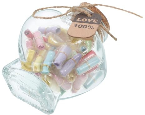 HEATSHAKING 1ensemble Capsules Décoratives avec Messages Personnalisés pour Couples Idée Originale pour Et Saint-Valentin