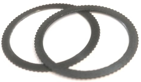 2x Metal 0.5mm Connector Screws Video Camera Lens C-CS Mount Adapter Circle Rings Gasket For Increasing Distance Lens And Image Sensor Conversion Between C To CS Interface Photo-graphy Accessories