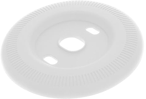 TOBBOMEY Wall Plate Cover for Nest Thermostat, Sturdy Silicone Protective Case in White, Designed for Home Thermostats