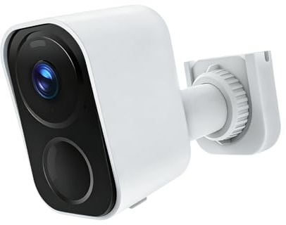 yimmet Battery Security Camera Outdoor Indoor, 180 Days Standby, 1080P Night Vision, 110° Wide Angle, PIR Motion Detection, Two-Way Audio, 2.4GHz/5GHz WiFi, Home Garden Shed Garage, IP66