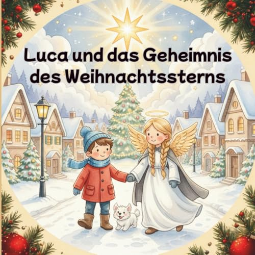 Luca und der verschwundene Weihnachtsstern: Ein magisches Winterabenteuer mit dem Engel Stella und dem kleinen Hund Flocki