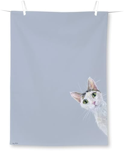Ihr - T 1078749 - Geschirrtuch, Cat Stella, Katze, Baumwolle, Bedruckt, 50cm x 70cm