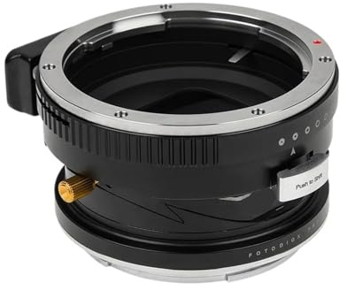 Camera Adapter, P645-GFX TLT ROCK TILT/SHIFT Movimenti Adattatore for obiettivo for attacco 645, compatibile con fotocamera Fujifilm GFX,for shooting