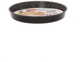 Mamù tortiera focaccia Made in Italy happy stone antiaderente in alluminio 22 cm
