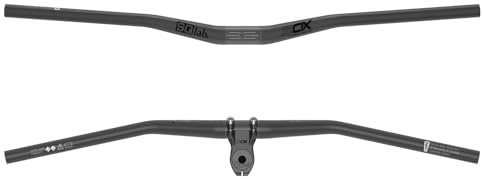 SQlab Unisex 3ox Carbon Lenker, Schwarz, 12 - High EU | Fahrradlenker, Riser, Fahrradlenker