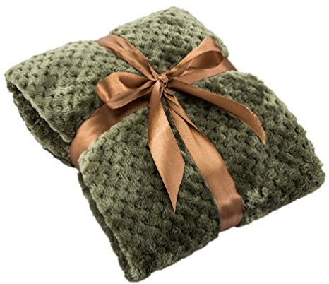 Jitong Weich und Warme Hund Decken Katzendecke Haustier Bett Kuscheldecke Weich Tierdecke (Grün, 70 * 100 cm)