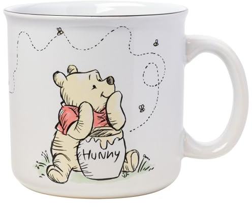 Silver Buffalo WTP401E1 Disney Winnie l'ourson Porcinet Tasse en céramique 591 ml
