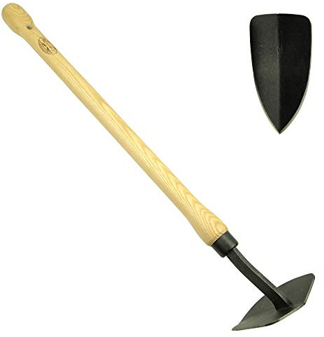 DeWit Pflanz-Hacke 56,5 cm I Profi Gartenhacke aus Borstahl zum Pflanzen setzen I Premium Garten-zum Pflanzenlöcher ausgraben I Gartenwerkzeug in Bester Qualität I Garden Tools – Made in Holland