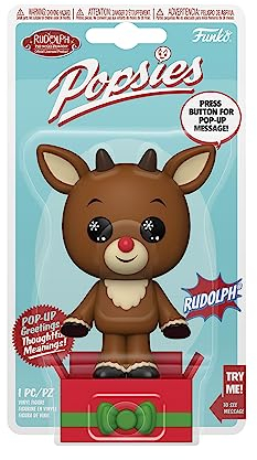 Funko Popsies: Rudolph - Rudolph - Rudolph The Red-Nosed Reindeer - Vinyl-Sammelfigur - Geschenkidee - Offizielle Handelswaren - Toys Für Jungen, Mädchen, Kinder & Erwachsene - Movies Fans