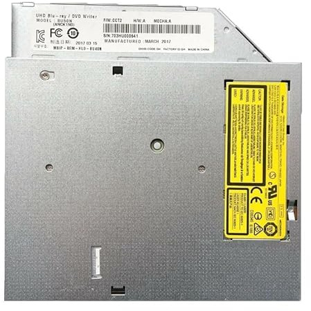YYLOVETY Original BU50N Blu-ray Burner Internal SATA Super Slim 9.0mm 4K Ultra HD UHD Writer Dual Layer Support BDXL 100GB for Laptop