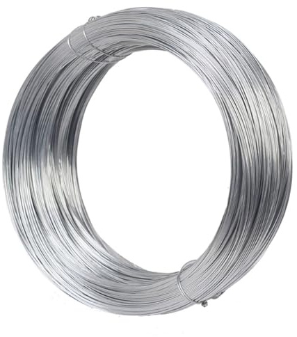 CPSYTE Basteldraht, 1mm x 50m, Draht zum Basteln Schmuckdraht Aluminiumdraht Bindedraht Modellierdraht Draht Rostfrei für Schmuckherstellung Bastelarbeiten, leicht biegen(100g, Silber)