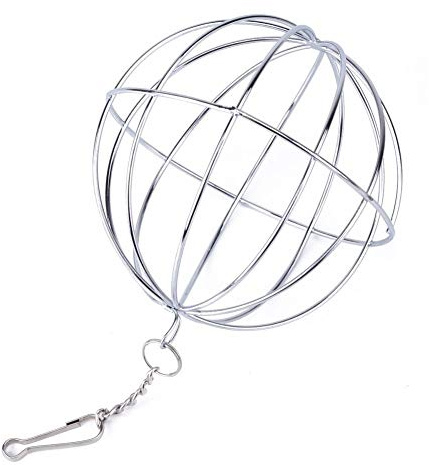 Sphere Feed Dispenser Hanging Ball Toy Guinea Pig Hamster Rat Rabbit Pet Supply