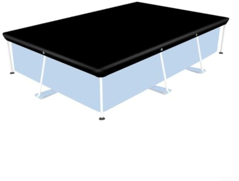 Vilgftyiet Heavy Duty Pool Cover for Above Ground Swimming Pool Rectangular Frame Pool Protection with UV Block Technology Waterproof Design(300 * 201cm)