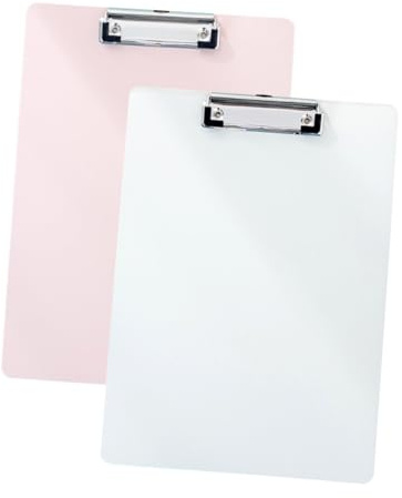 Alipis 2 pièces Porte-bloc Couleurs Aléatoires Planchette à Pince Multifonction pour Bureau École Protection Document et Support Écriture Couleur Aléatoire Couleur Aléatoire