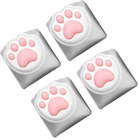 RWAJZAX Tappi per Tasti In Silicone Silenzioso Tocco Piacevole Morbido Al Mano Antiscivolo Tappi Per Tastiere Da Gioco E Ufficio Tastiera Resistente Usura Accessori