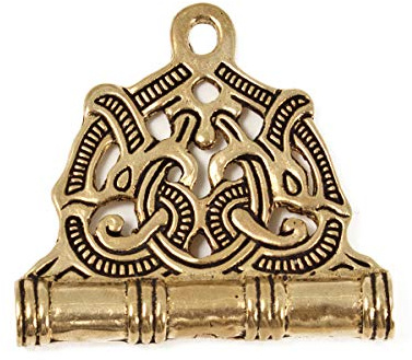 Vehi Mercatus Boîte à aiguilles Viking en bronze.