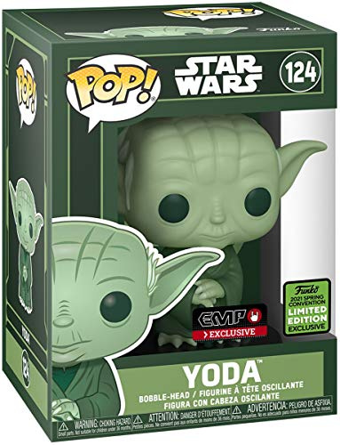 Funko Star Wars - Pop Vinyl Figure 124 Yoda (Green Deco) 9cm