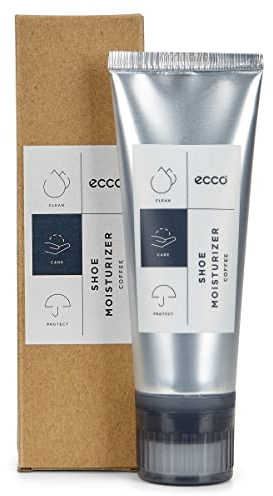 ECCO Smooth Leather Care Cream Shoe Polish, Coffee, 75 ml