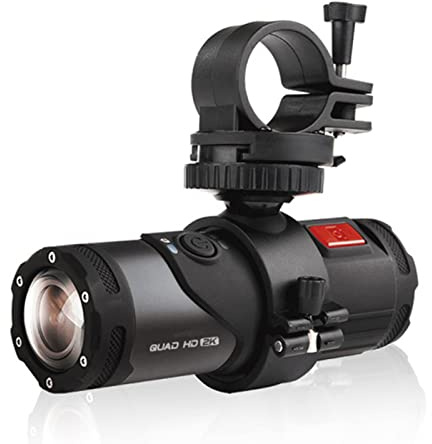 VBESTLIFE Motorradhelm-Kamera, 4K-Langzeit-Ausdauer-Fahrradkamera, Motorradhelm-Action-Kamera, Wasserdichter WiFi-Sport-Camcorder für Motorräder