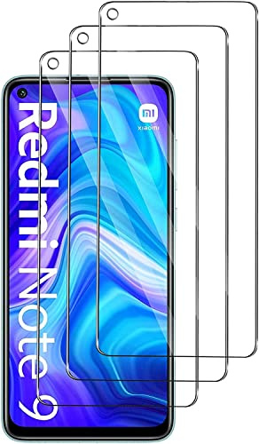 Quanen Electronic Protector de Pantalla para Xiaomi Redmi Note 9, [3 Unidades] Cristal Templado para Xiaomi Redmi Note 9,Vidrio templado 9H,Sin Burbujas, Alta Definicion,Anti-Arañazos