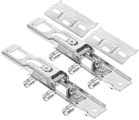 1 Satz Unsichtbarer Hängender Code Schrankaufhänger Hängende Halterung Schrank Hängen Metall Kleiderbügel Schrankklampe Metallschränke Scharnier Kaltgewalzter Stahl Metallschrank