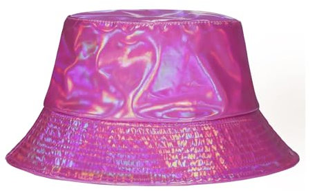 MILAKOO Chapeau de Pluie en Cuir Rosy Seau pour Femme Imperméable - Couvre-Chef Festival Thème Fête Cap