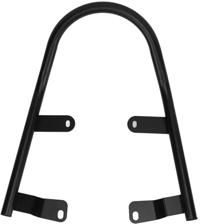 Passeggero Posteriore per Moto con Impugnatura Comoda Impugnatura in Ferro Bracciolo per XSR 700 Dal 2017 Al 2023 Nero, Stile Vintage Classico Elemento Decorazione per