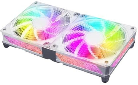 refrigerador para computadora portátil Ventilador De Refrigeración De Funcionamiento Estable Y Silencioso, Almohadilla De Refrigeración Para Ordenador Portátil Base Refrigeradora Portatil Gaming(D)