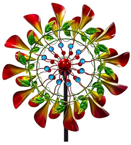 83in Cazador De Viento Hilandero De Viento Solar Grande Decoraciones De JardíN De Viento