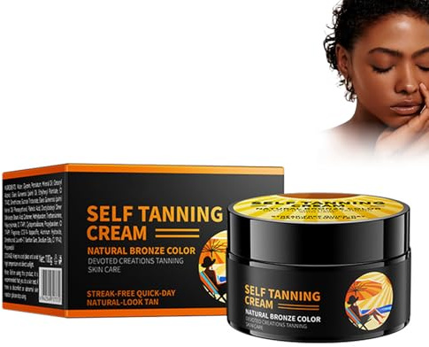 Viso autoabbronzante, 100 g, crema autoabbronzante Self Tanning Fluid Autoabbronzante Face and Body Self Tanning, per un'abbronzatura delicata e naturale