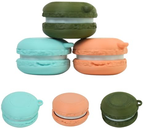Fidget Macaron Clicker Anti-Estrés Ideas de Regalo Adultos - Cumpleaños Navidad Fiestas Ansiedad Formato de Bolsillo Oficina Pequeño Ligero Gadget Animal Botón de Presión