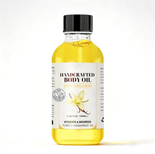 Vanilla Body Oil for Dry Skin 120ml