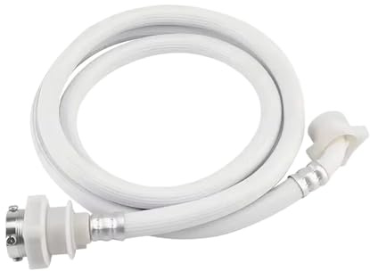 Tubo de entrada de agua for lavadora universal. Tubo de entrada de agua for lavadora. Tubo de inyección de agua de descarga. Tubo de agua reforzado.(Inlet pipe 2M)