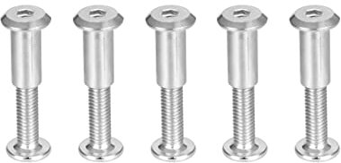 sourcing map 5Sätze Schraubsäule 5/16(8mm) Außen M6x20mm Befestigung Edelstahl