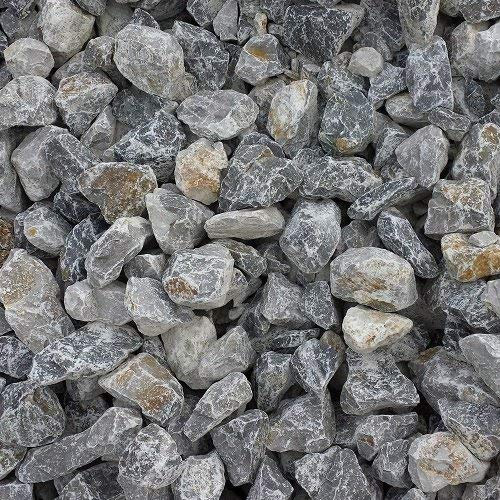 GABIONA - Gabionen Steine - 750 kg Kalkstein Ø 80-150 mm - Natursteine zum Befüllen für Gabionen mit Maschenweite bis 10x10 cm