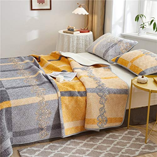 FACAI Latex Honeycomb Matratze Decke Bodenmatte Bettbezug Kuscheldecken Für Erwachsene Weihnachtsüberwürfe Und Decken,C-200X230cm