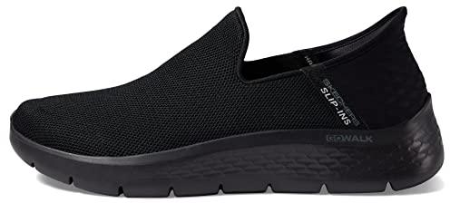 Skechers GO Walk Flex, Sneakers Hombre, Black Textile, 41 EU