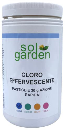 Cloro Rapido Effervescente in Pastiglie da 30 gr (confezione 1kg)