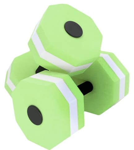 scyca Wasseraerobic-Gewichte, Poolgewichte | 1 Paar Kurzhantel-Set aus hochdichtem EVA- für Wasserübungen - Aqua-Fitness-Langhantel-Übungshandstange, Pool-Gewichte-Set für Aqua-Fitness