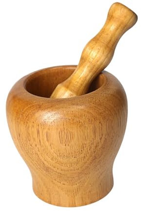 LeeQinersw Mortier En Bois et, M