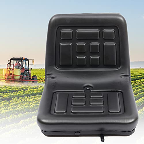 Siège de rechange universel pour tracteur – Siège de mini pelleteuse réglable pour chariot élévateur, pelleteuse, tondeuse, benne – Rail coulissant pour un confort amélioré