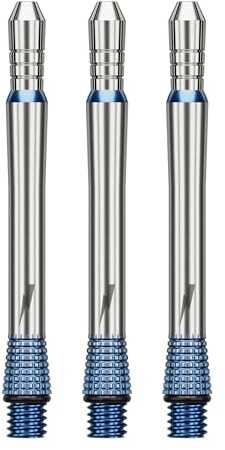 Target Darts Phil Taylor Gx2 Eje de Titanio Raw Power para Dardos, Medio (34.3mm) | Ejes de Aluminio Player Edition, Rosca 2BA, Accesorios Profesionales para Dardos