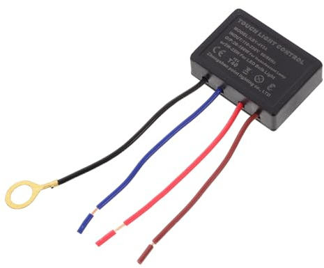 SHINEOFI Touch Sensor Table Lamp Dimmer Switch Four-stage Light Control Universal Replacement Led Light Dimmer Module for Lamp Repair Illuminated Touch Switch for Desk