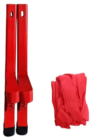 Fenteer Holzstelzen, Stepper-Spielzeug für, traditionelle Aufführungen, Festivals, Premium-traditionelle chinesische Stelzen für und Erwachsene, Lang 50 cm