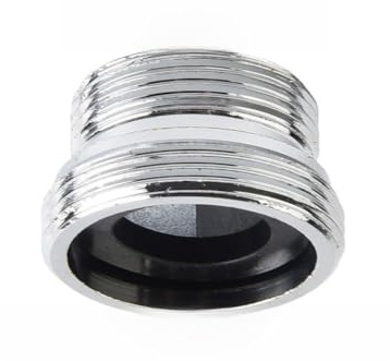 Metall-Gewindeadapter für Küchenwasserhahn-Belüfter-Anschluss zur Verbesserung der Wassereffizienz mit gleichmäßigem Durchfluss für private und gewerbliche Anwendungen (18 mm-22 mm (außen))