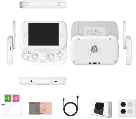 Foldable Handheld Game Console, 128GB ROM, 8GB RAM, 4.7 IPS Screen, Android 13, Portable Gaming Device, 5000mAh Battery