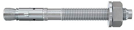 Fischer 543962 Typ FBZ 12/30 Bolzenanker Stahl Galvanisch Verzinkt, 130mm Länge, 20 Stück