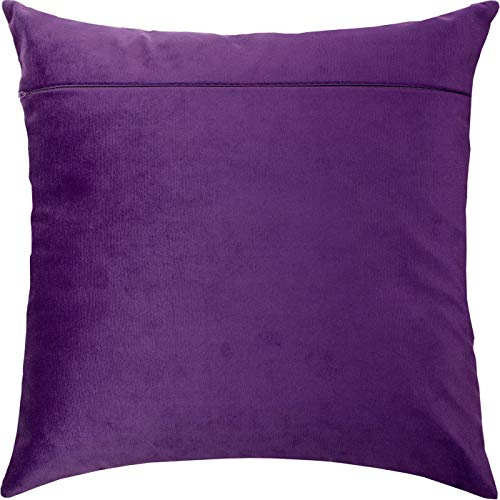 Brvsk Pansy. Upholstery Cushion Back for Sewing Pillowcases, Size 40×40 cm, with Zipper