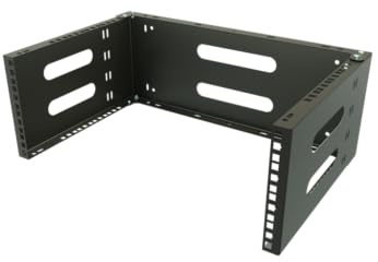 Stalflex Wall Mount Server Rack - 19 4U, 330mm Depth - Steel Cabinet for Network Equipment