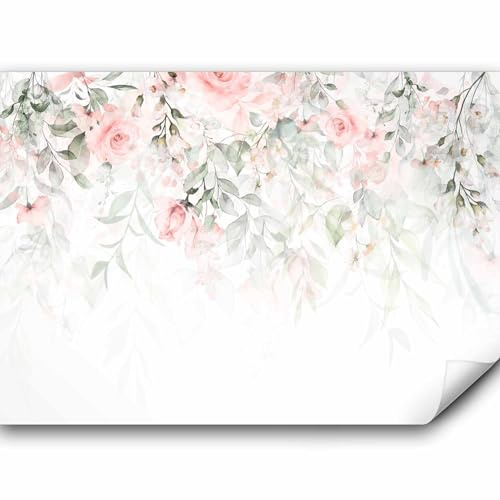 murando - Fototapete Vlies Blätter, 400x280 cm, Schlafzimmer, Wohnzimmer | Full HD Druck, 3D-Effekt, lichtbeständige Farben, ideal fürs Wohn- oder Schlafzimmer, schnelle Montage, lichtbeständig, edel